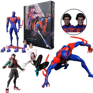 Shf SpiderMan 2099 Joint Movable Hình Miles Morales Gwen Stacy Miguel O 'Hara Mô Hình Nhân Vật Hành Động