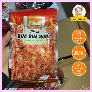 Bán sỉ Snack bim bim Ruốc Thiên Long bịch 30 gói thơm cay hấp dẫn, đồ ăn vặt giá rẻ, đồ ăn vặt cổng trường hot