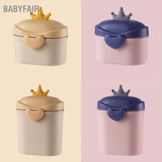 Babyfair Sữa Bột Hộp Đựng Di Động Hoạt Hình Thái 2 Lớp Trái Cây Ăn Nhẹ Bảo Quản Dung Tích Lớn