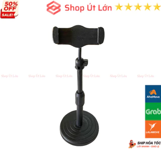 Giá đỡ điện thoại để bàn, quay Tiktok, Livestream, xem video xoay 360 độ - Shop Út Lớn