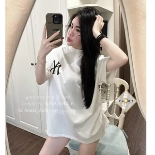 Áo Thun NY In 2 Mặt Hottrend ❤ Áo Phông Cotton Dày Dặn Dáng Rộng Nam Nữ NA145