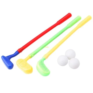 Youn Nhựa Bộ Golf Đồ Chơi Cho Bé Cha Mẹ Trẻ Em Cho Sáng Tạo Trong Nhà Trò Chơi Mini Câu Lạc Bộ Golf Sân Vườn Vui Thể Thao Accessori