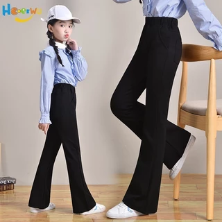 Quần trẻ em Haoerwu Quần cotton phong cách Hàn Quốc thời trang mới của bé gái