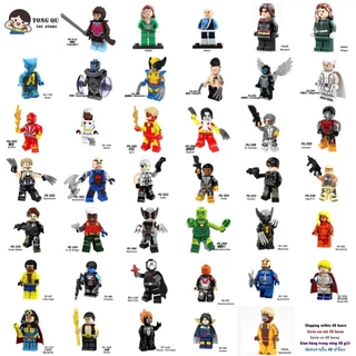 Siêu Anh Hùng Minifigures X-Men Khối Xây Dựng Bộ Sưu Tập Búp Bê Mô Hình Quà Tặng Sinh Nhật Đồ Chơi