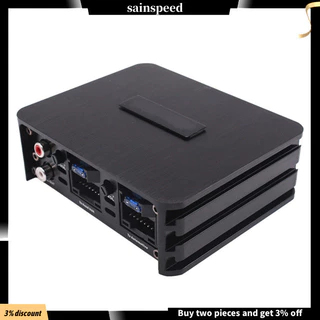 Sainspeed Bộ xử lý âm thanh ô tô Lossless 4 chiều Dsp Bộ khuếch đại công suất Loa cắm và chạy cho các bộ phận sửa đổi Android