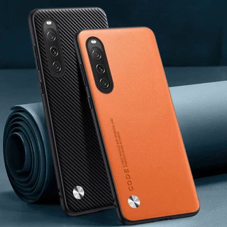 Sang Trọng Da PU Dành Cho Sony Xperia 1 10 V 10V Bao Silicon Chống Sốc Bảo Vệ Điện Thoại Cho Sony Xperia 1 V 1V Coque