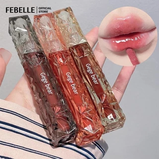 Gương Ánh Sáng Nước Lip Glaze Dưỡng Ẩm Lâu Dài Son Môi Trang Điểm Mỹ Phẩm Dưỡng Ẩm Gương Son Bóng