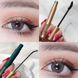 Màu Sắc Ma Thuật Sợi Dài Uốn Dày Mascara Nữ Primer Chống Thấm Nước Chống Mồ Hôi Không lem Dài Thẳng Xoắn Ốc Đầu Bàn Chải Nhỏ