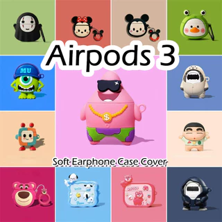 [Còn hàng] Cho Airpods 3 ốp tai ng Case Vỏ Bảo Vệ Hộp Sạc Tai Nghe Các mẫu sáng tạo hoạt hình Silicone mềm Vỏ Bảo Vệ Hộp Sạc Tai Nghe NO.1