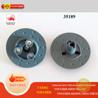 Một Phụ Kiện Technic Đĩa Phanh Trung Tâm Với 3 Lỗ Pin NO.1437 - Đồ Chơi Lắp Ráp Tương Thích  Part 35189