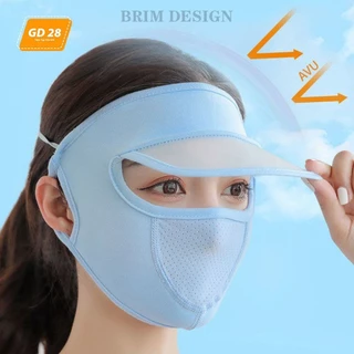 Khẩu trang  Toàn khuôn Mat ninja che kín chất lụa, chống nắng tia uv GD28