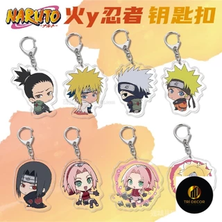 Móc Khóa Hoạt Hình Naruto Chất Liệu Acrylic A38