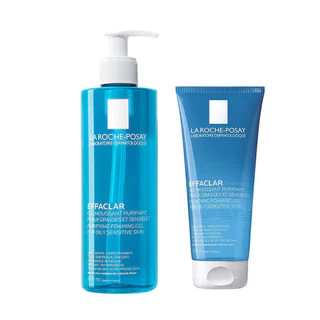 Sữa Rửa Mặt La Roche Posay 400ml Cho Da Dầu Mụn Nhạy Cảm Effaclar Gel