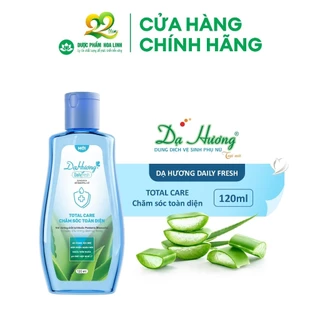 {MỚI} Dung dịch vệ sinh Dạ hương Daily Fresh Total Care - Giúp CHĂM SÓC TOÀN DIỆN 120ml