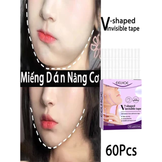 Set 60 Miếng Dán Nâng Cơ Mặt Tạo Cằm Chữ V Thon Mặt