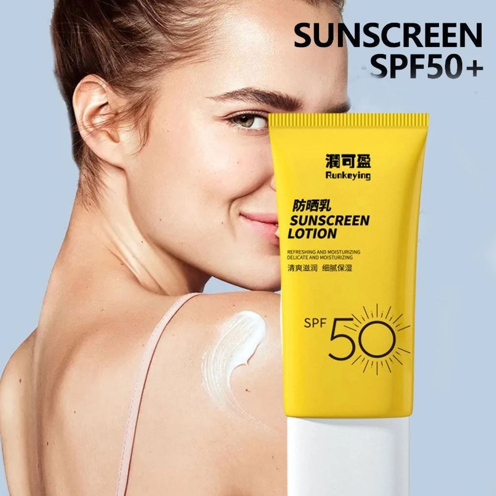 Kem Chống Nắng Cho Mặt SPF50 Kem Cách Ly UV Kem Dưỡng Ẩm Kem Chống Nắng