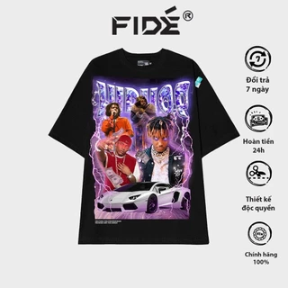 【HOT】 [Mã FADEP2903 giảm đến 30k đơn từ 99k] Áo thun FIDE phông unisex nam nữ form rộng RAPPER Áo thun cotton nguyên chấ