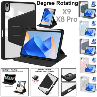 Dành Cho Honor Pad X9 / Honor Pad X8 Pro 11.5-inch 2023 Acrylic Xoay Chống Sốc Vỏ Lật Đứng Có Khe Cắm Bút