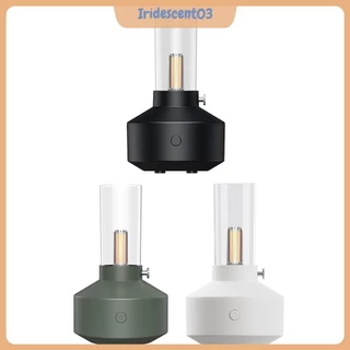 Iridescent03 Máy khuếch tán hương thơm dưới ánh nến Dễ thương 150ml Nguồn điện USB Tự động tắt nguồn tạo độ ẩm bằng liệu cho Ký túc xá gia đình Văn phòng xe hơi