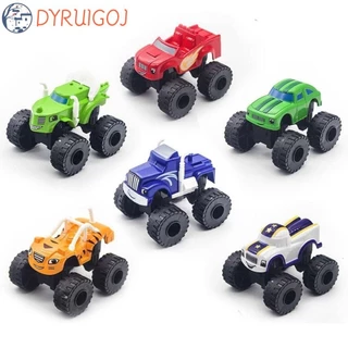 Dyruidoj Máy Đồ Chơi Ô Tô Trẻ Em Trẻ Em 1 Đồ Chơi Giáo Dục Racer Hình Trò Chơi Nga Miracle Crusher ABS Cổ Điển Blaze Model