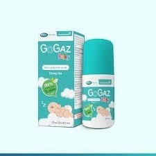 Chai lăn giảm đầy hơi, quấy khóc cho trẻ sơ sinh Mega We Care Gogaz Baby (Chai 60ml)