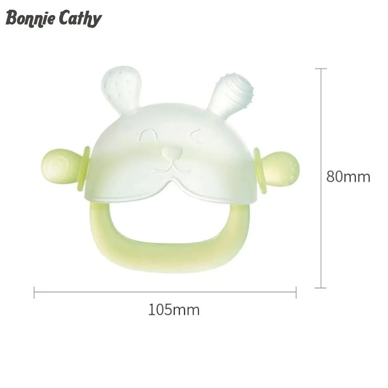 Bonnie Cathy Baby Nửa Tay Cầm teether