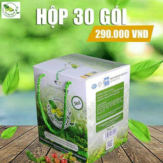 [Chính hãng 1000%] Giảm Cân Cà Phê Xanh Hộp 30 Gói { HC }