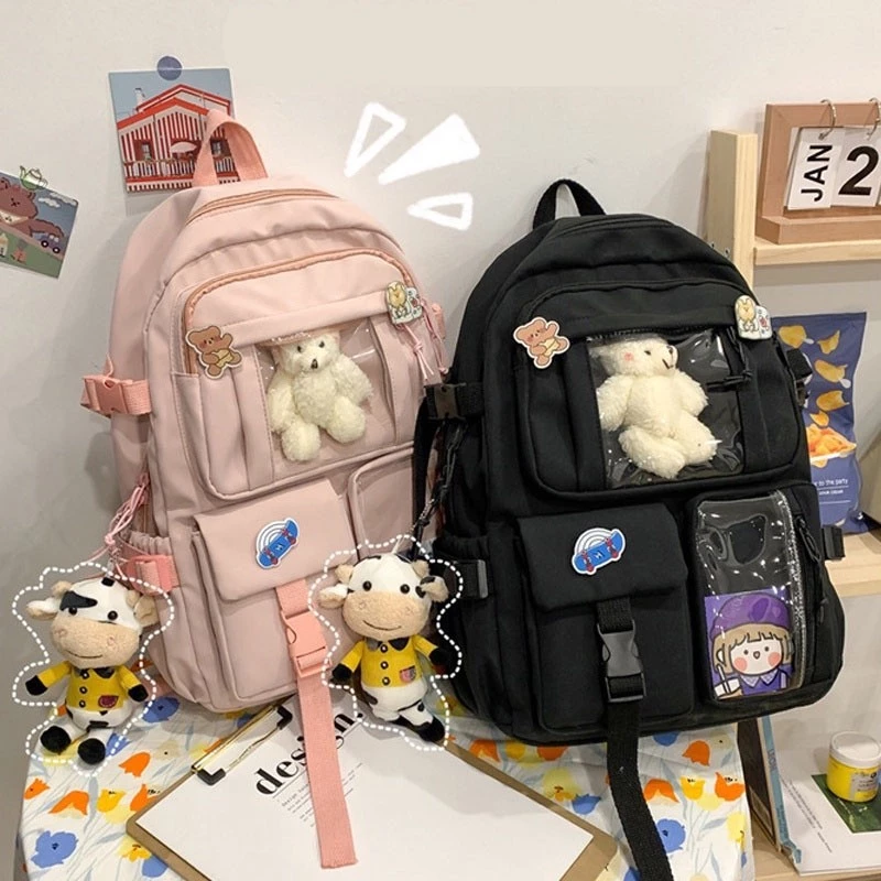 Balo ulzzang thời trang  nam nữ chống thấm nước cao cấp C2-10