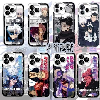 Ốp điện thoại Anime Jujutsu Kaisen cho Redmi 9 10 12C 13C 10C 9T A1 2022 Note 11 11S 12 Pro 12S Note12S A1 A2 Plus TPU trong suốt Phim hoạt hình mát mẻ Vỏ điện thoại chống sốc mềm