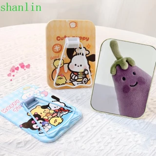 Shanlin Phim Hoạt Hình Gương Trang Điểm, Loopy Pochacco Để Bàn Vanity Mirror, Gương Để Bàn Thẩm Mỹ Có Giá Đỡ Gấp Có Thể Gập Lại Gương Để Bàn Nữ Bé Gái