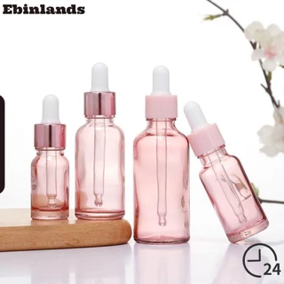 Ebinlands 1 Chai Nhỏ Giọt, Có Thể Đổ Lại 5ml 10ml 15ml 20ml 30ml 50ml 100ml Nước Hoa, Chai Dầu Serum Rỗng Thủy Tinh Tinh Tinh Dầu Mỹ Phẩm