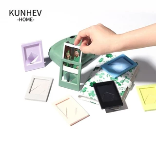 KUNHEV Khung Ảnh Mini Nhiều Màu Sắc Dùng Trang Trí Máy Ảnh Fujifilm Instax