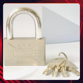 Ổ khóa ZORO 7 phân loại lớn chìa muỗng ngắn⚡FREE SHIP⚡khóa bấm không cần chìa,Công nghệ Mỹ chống cưa-chống cắt-chống đục