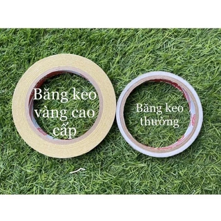 sale 50% <RẺ VÔ ĐỊCH> BĂNG DÍNH 2 MẶT DẦU VÀNG CAO CẤP SIÊU DÍNH KHỔ 2cm x 20m