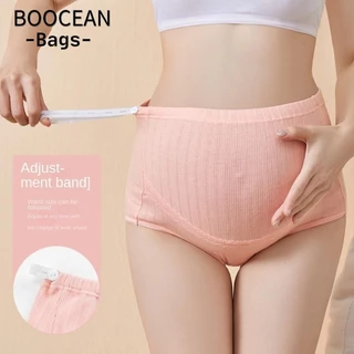 Phụ nữ mang thai Underware, Quần lót bà bầu thông gió bằng vải Cotton, Quần lót hỗ trợ hình chữ U lưng cao