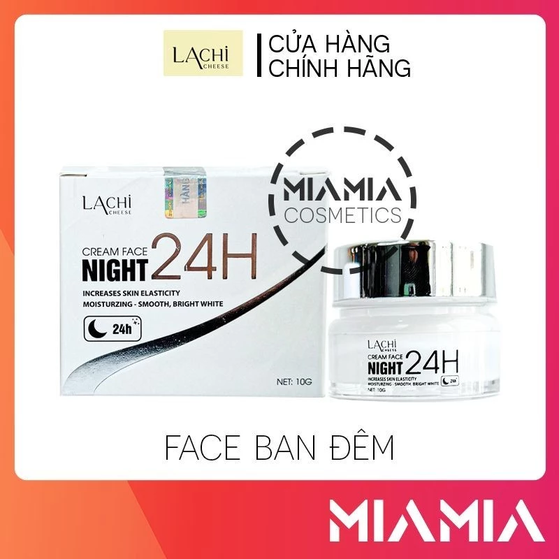 Kem Face Dưỡng Trắng Da 24h Ban Đêm Lachi Cheese