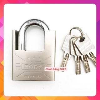 ổ khóa ZORO 6 phân chống cắt,chìa muỗng ⚡FREE SHIP⚡khóa bấm không cần chìa,khóa chống trộm Công nghệ Mỹ