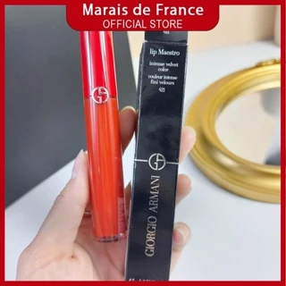 [Mẫu mới 2023] Son Kem Giorgio Armani Lip Maestro 421 Dansha