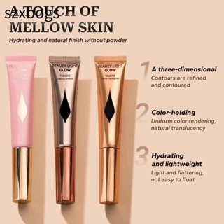 szxbogs Chất Lỏng Blush, Matte High Glossy Face Contour Stick, Quà Tặng Chất Lỏng Lâu Dài Với Đệm Applicator Blush Wand Nữ