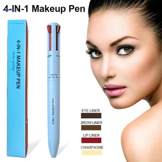 Bút trang điểm 4 trong 1 Eye Liner Lip Liner Highlighter Defining Highlighting Brow Pen