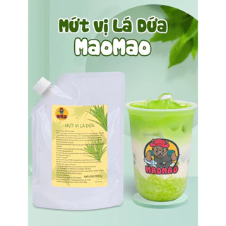 Gấu Maomao - Mứt vị Lá Dứa 1kg (Túi)