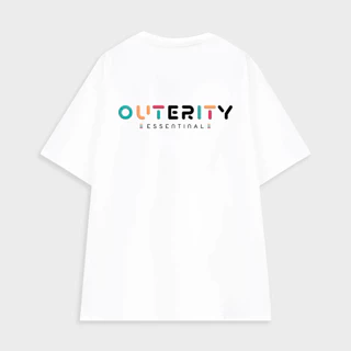 【Bản Đẹp Nhất 】 Áo thun nam nữ local brand unisex Outerity Rainbow / Ver2.0 - ORP142W