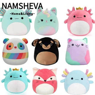 NAMSHEVA Squishmallow, Sang Trọng Cosplay Đồ Chơi Sang Trọng, Phiên Bản Nâng Cấp Dễ Thương Trang Trí Nhà Cửa Mềm Thú Nhồi Bông Búp Bê Sang Trọng Quà Tặng Trẻ Em