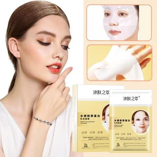 5 Cái / hộp Bio-Collagen Real Deep Mask Dưỡng ẩm Làm săn chắc Mặt nạ trong suốt Da Pha lê T0F8