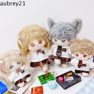 Quần áo búp bê sang trọng AUBREY Idol, Đồng phục nhồi bông sang trọng JK Quần áo búp bê Cotton Preppy, Phim hoạt hình dễ thương Kawaii Đỏ 10CM / 20CM Búp bê đồ chơi sang trọng Quần áo quà tặng sinh nhật