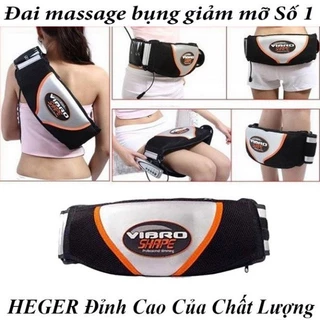 Đai Massage Bụng, Đai Massage Nóng Rung Giảm Mỡ Bụng, Toàn Thân