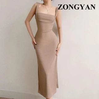 ZONGYAN Chic váy nữ Đầm Body Cho thời váy Popular Comfortable INS Dễ thương WLQ24107R1 5Z240202