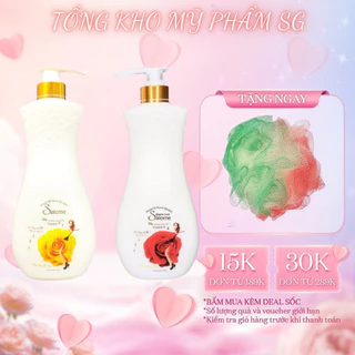 [ Combo 2 chai] Sữa Tắm Salome 1000ml Sữa Tắm Trắng Da...