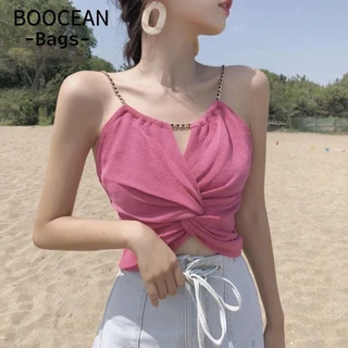 Áo Vest dây đeo, Áo khoác ngoài gợi cảm Áo khoác ngoài, Áo Crop top thoáng khí không tay 2024 dành cho nữ