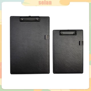 Selan Clipboard Thư Mục Da PU A5 Tập Tin Giấy Kẹp Ban Viết Miếng Lót Thư Mục Kẹp PU